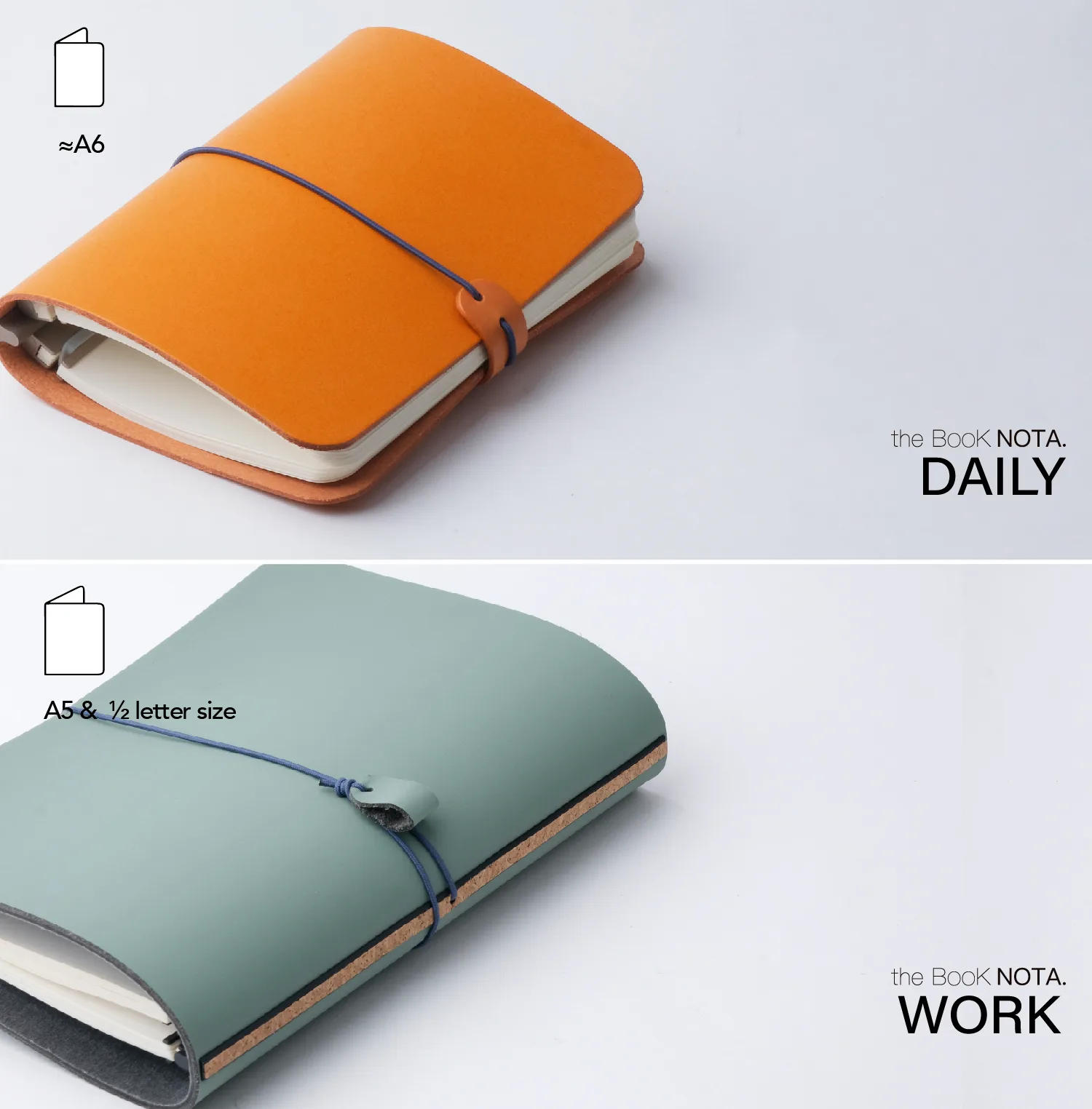 Nota Notebooks NOTA. Daily / Recycled Leather Cover