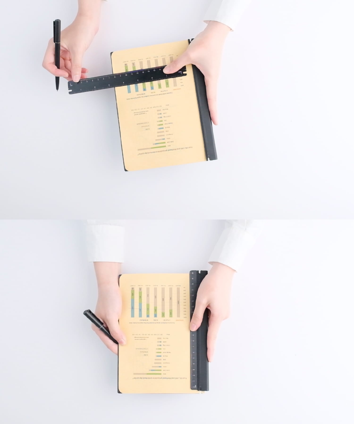 Striped Ruler NOTA. Stripe Ruler / A & NA series - ANTOU Design